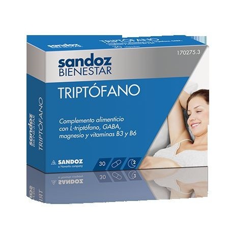 Sandoz Bienestar Triptófano 30 Cápsulas