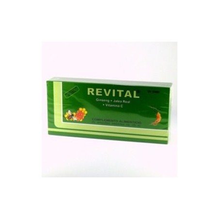 Revital Ginseng 20 Ampollas Bebibles