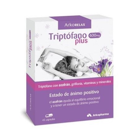 Arkopharma Triptófano Plus 45 Cápsulas