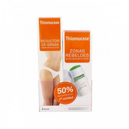 Thiomucase Kit Duplo Stick Zonas Rebeldes + Reductor de Grasa 200ml