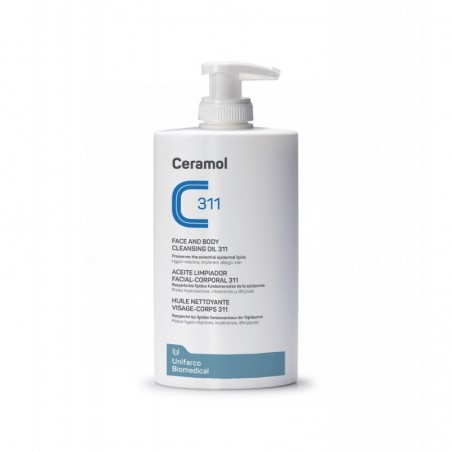 Ceramol 311 Aceite Limpiador Facial Corporal 400ml