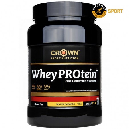 Crown Sport Whey Protein+ Proteína de Suero de Leche Sabor Chocolate 838g
