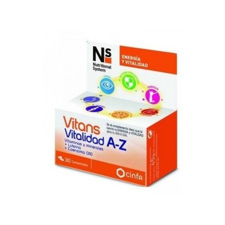 NS Vitans Vitamidad A-Z 30 Comprimidos