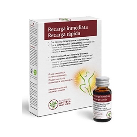 Apoteca Natura Recarga Inmediata 10uds