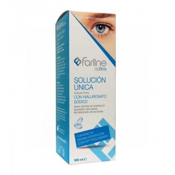 Farline Óptica Solución Única con Hialurónico 500ml