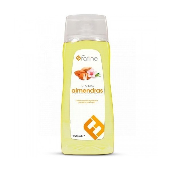 Farline Gel de Baño Almendras 750ml