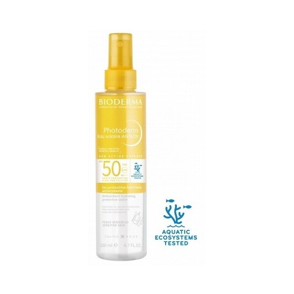 Bioderma Photoderm Eau Solaire Anti-Ox SPF 50 1 Spray 200 ml