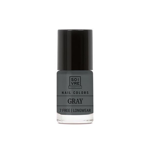 Soivre Nail Esmalte de Uñas Gray 6ml