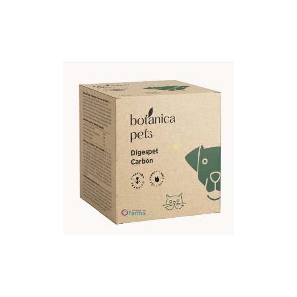 Botánica Pets Digespet Carbón 60 Comprimidos