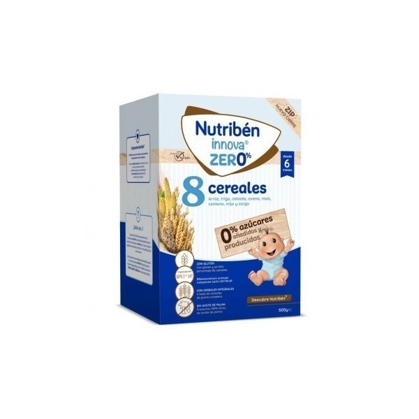 Nutriben innova 8 Cereales 0% 1 Envade 500 g