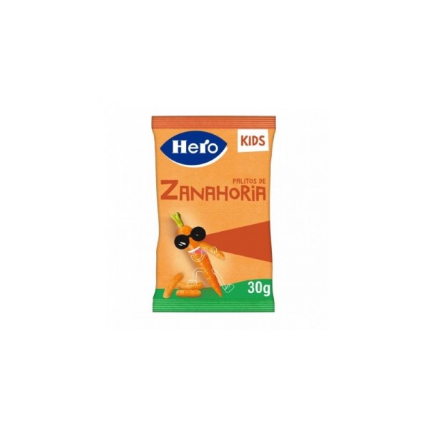 Hero Kids palitos de Zanahoria 1 Bolsa 30g