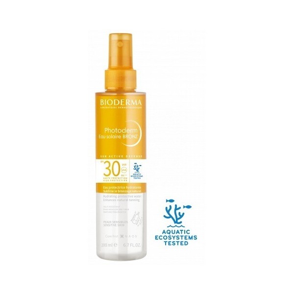 Bioderma Photoderm Eau Solaire Bronz SPF30 1 Spray 200 ml