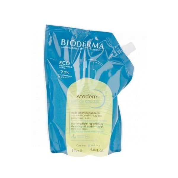 Atoderm Aceite De Ducha Eco-recargable 1 Litro