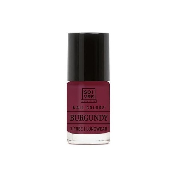 Soivre Nail Esmalte de Uñas Burgundy 6ml