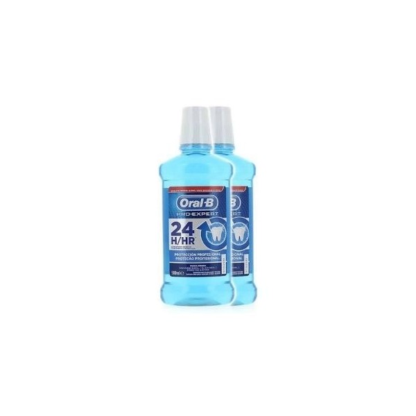 Oral B Colutorio Pro Expert Protección profesional Pack 500ml 2u