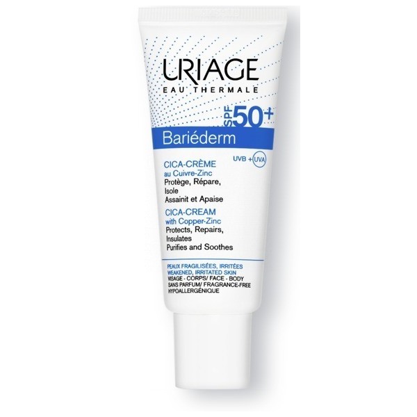 Uriage Bariderm Cica Crema SPF-50+ 40ml