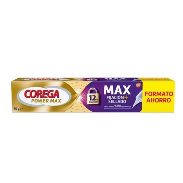 Corega  Sellado Máximo Adhesivo Prótesis Dental 70g