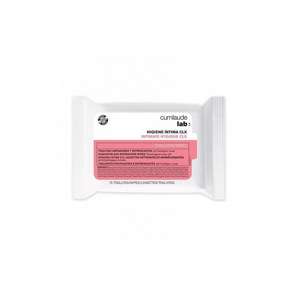 Cumlaude Lab Higiene Íntima CLX 15 Toallitas
