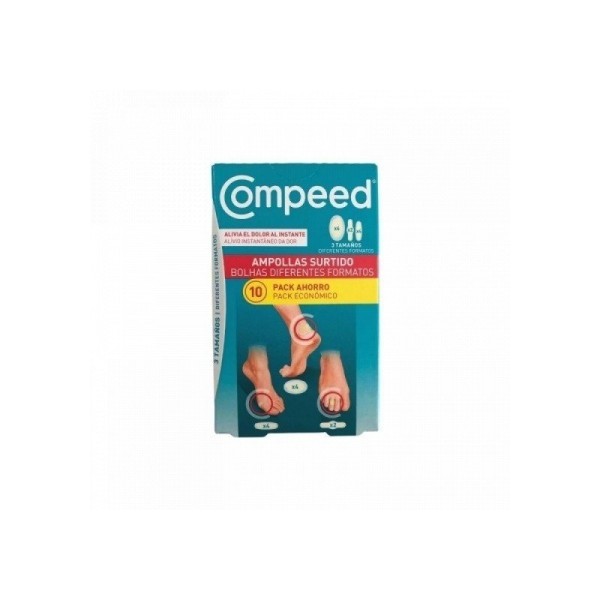 Compeed Ampollas Surtido 3 Tamaños 10ud