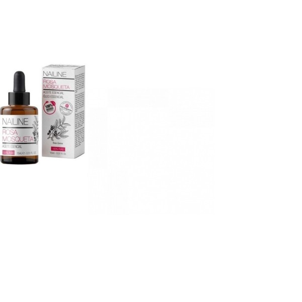 Nailine Aceite De Rosa Mosqueta Ecológico 100% Puro, 15ml
