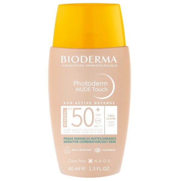 Bioderma Photoderm Nude Touch SPF-50+ Muy Claro 40 ml