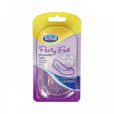 Scholl Party Feet Almohadilla Talón Gelactiv 1 Par