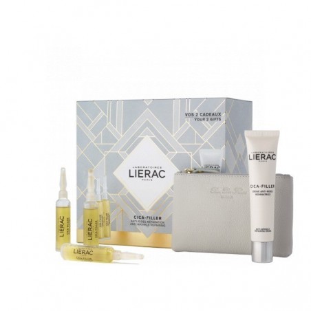 Lierac Cofre Navidad Cica Filler Sërum 3 Ampollas + Crema 40ml