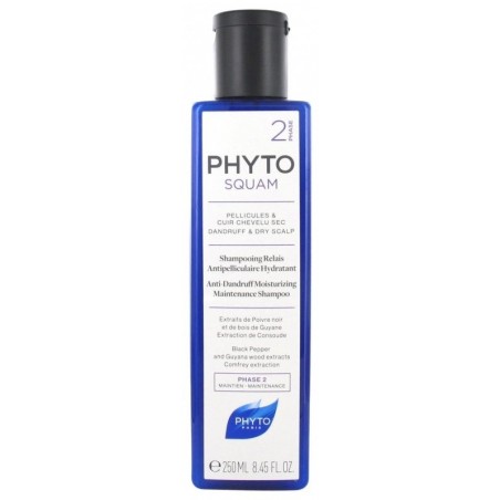 Phyto Squam Champú Anticaspa Hidratante 250ml
