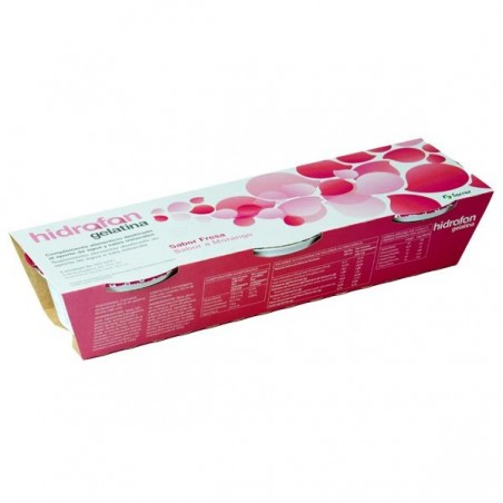 Hidrafan Gelatina de Fresa 3uds