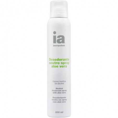 Interapothek Desodorante Spray Neutro Aloe Vera 200ml