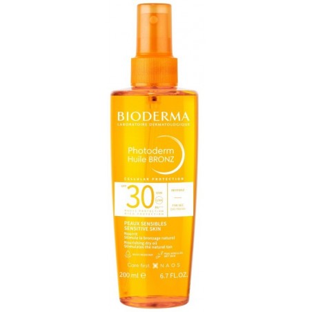 Bioderma Photoderm Bronz Aceite Seco SPF-30 200ml